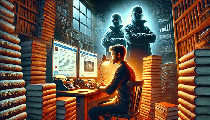 William Robert Stanek Digital Painting - Corporate Publishing to Silence You 2