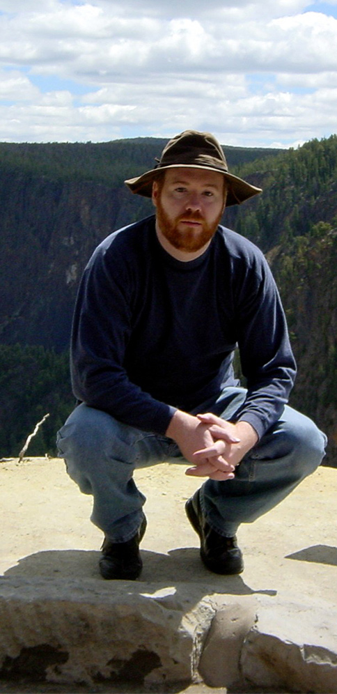 Robert Stanek at Yellowstone